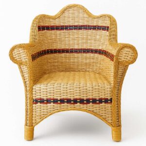 royal bloom rattan chair